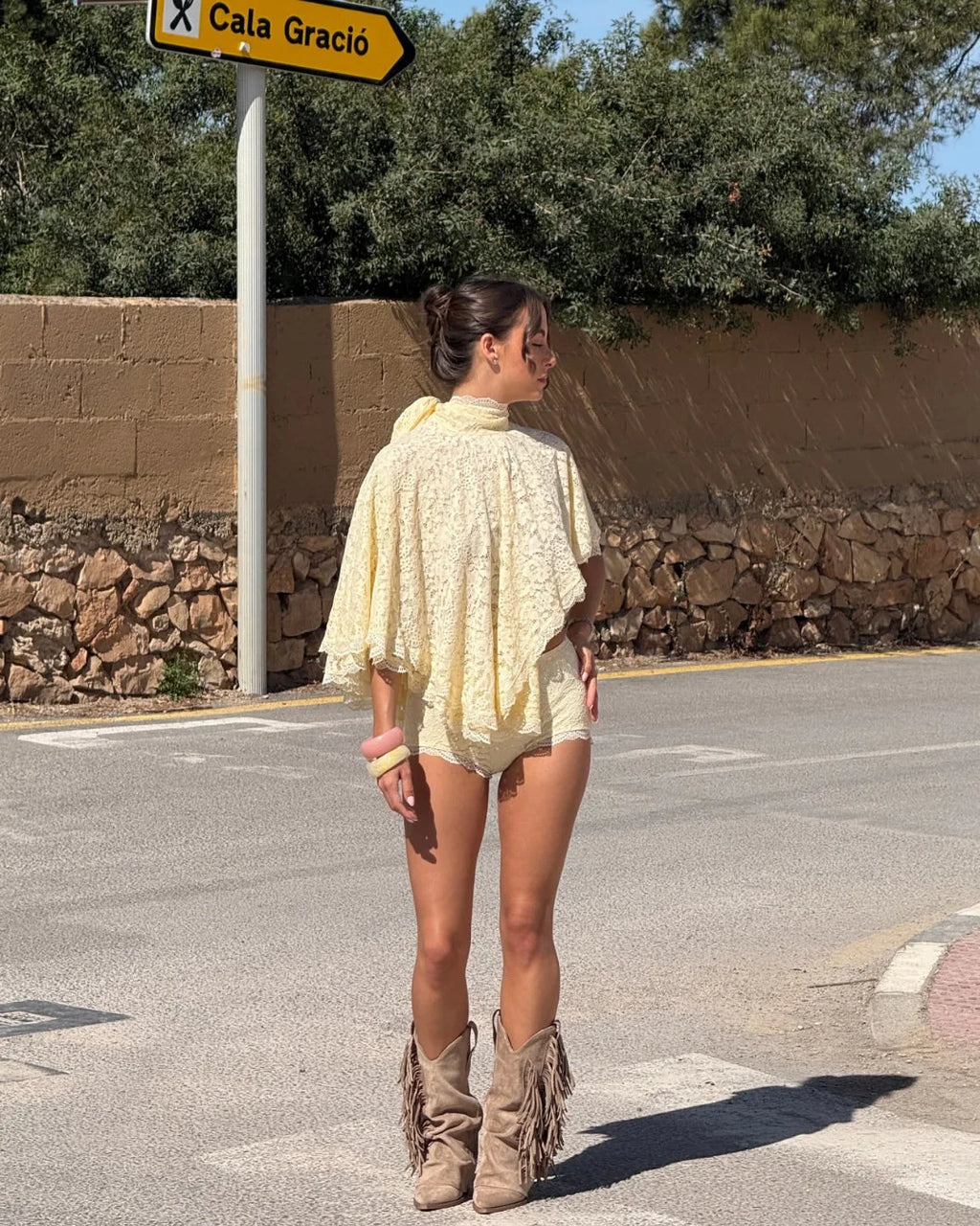 Katti Lace Short Set