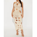 Coquette Crochet Midi Dress