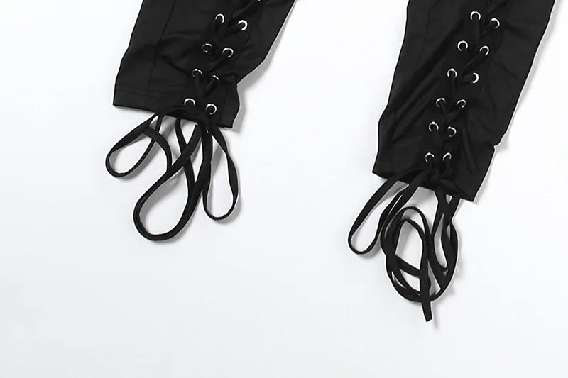 Olina Lace Up Jumpsuit