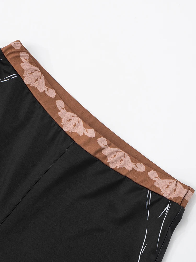 New Flame Mesh Pants Set