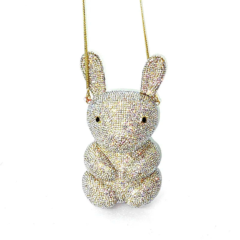 Bunny Diamond Clutch Bag