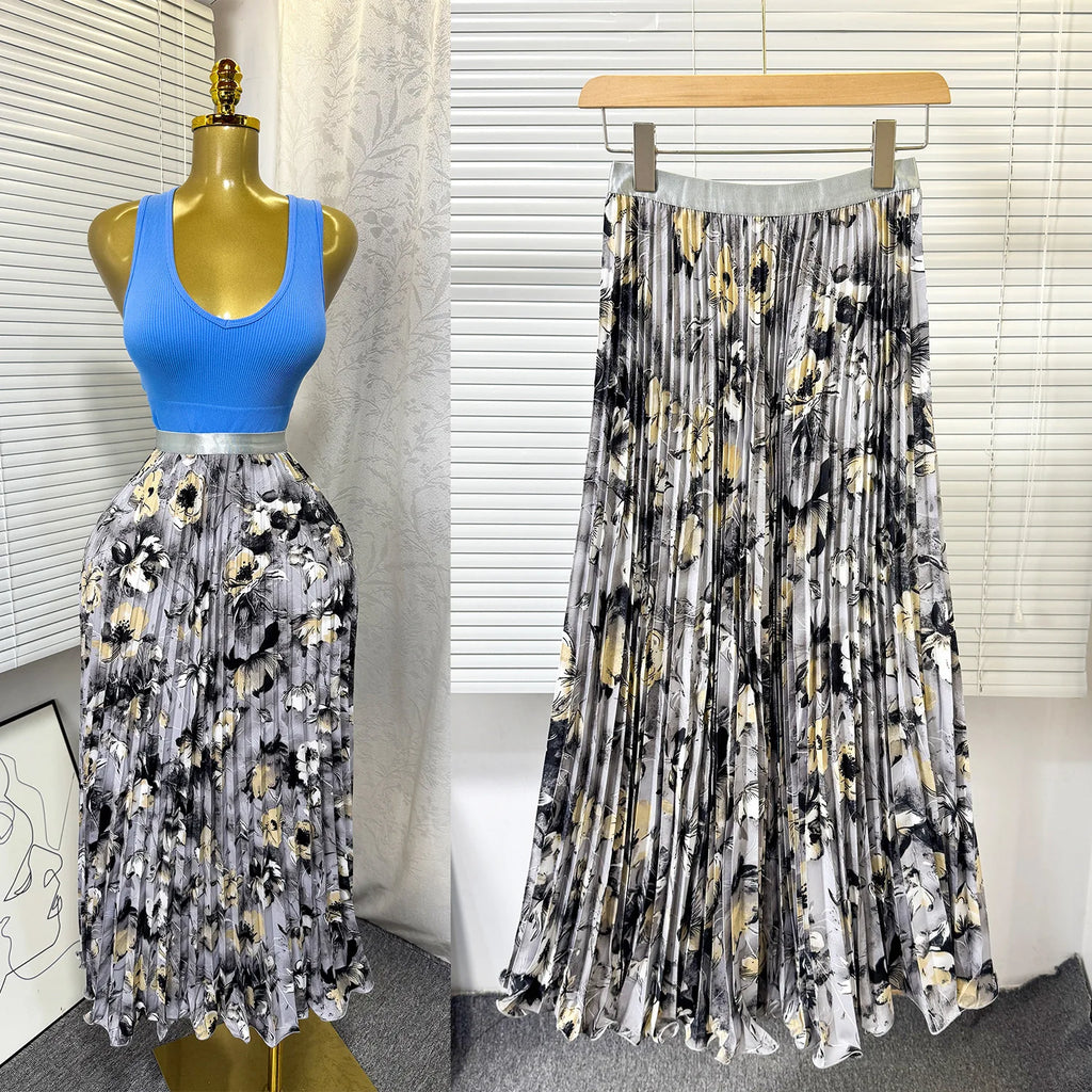 Kiana High Waist Skirt Set