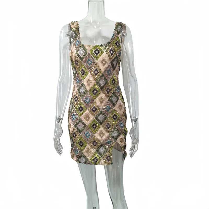 A Toi Sequin Mini Dress