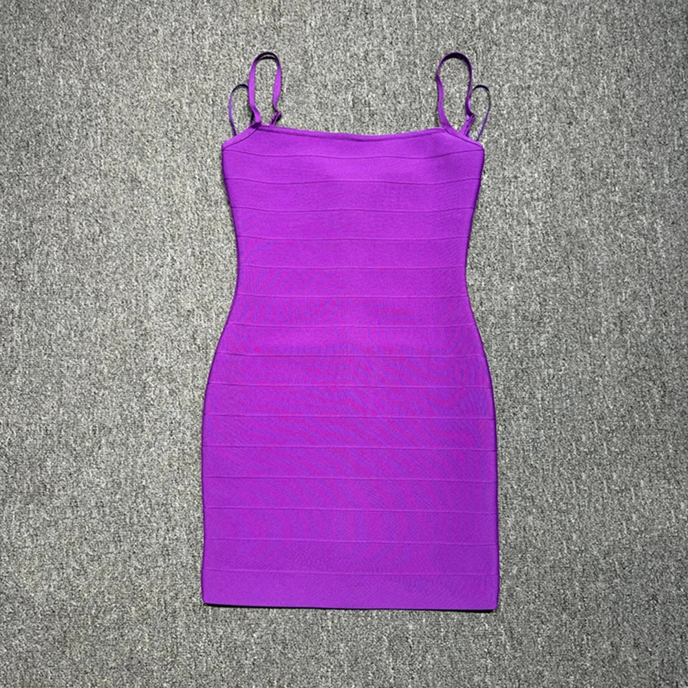 Naisha Bandage Mini Dress