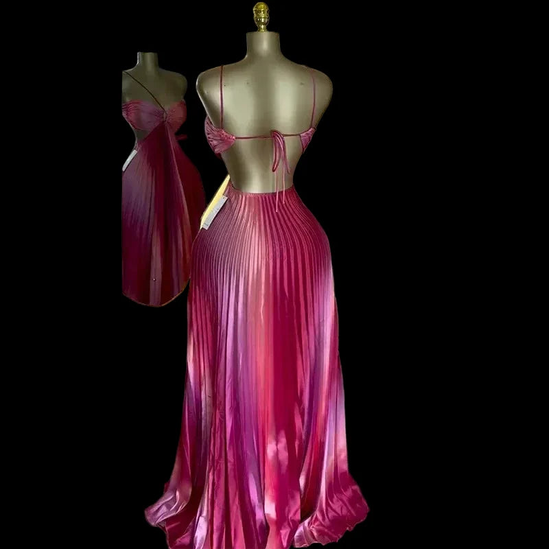 Estherly Gradient Maxi Dress