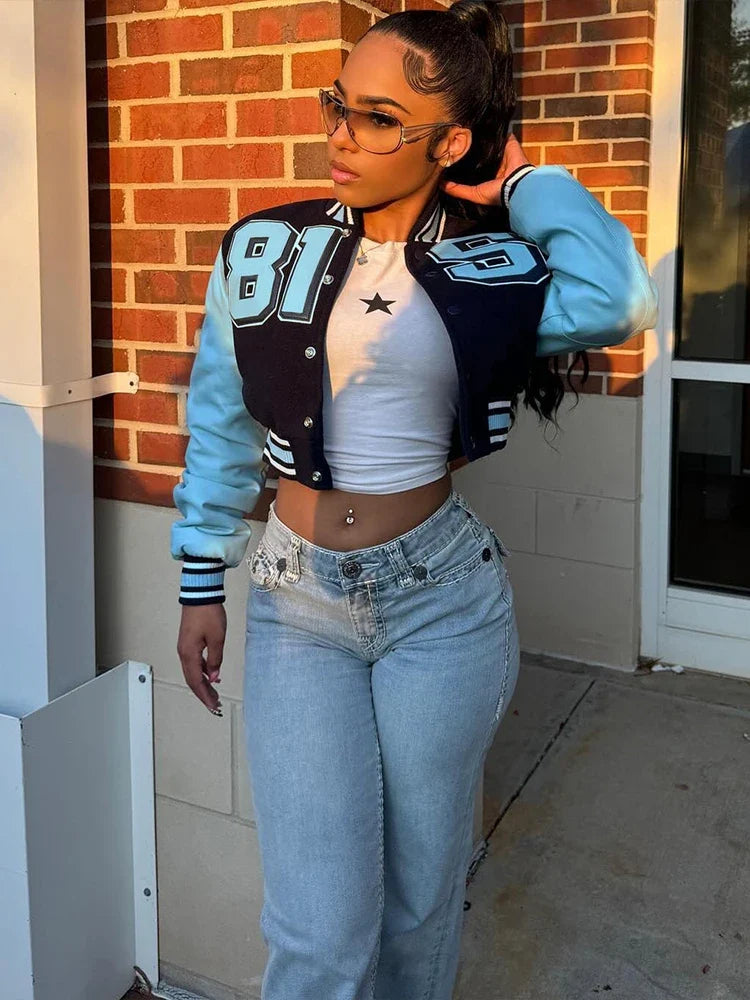 Autumn Leather Crop Jacket