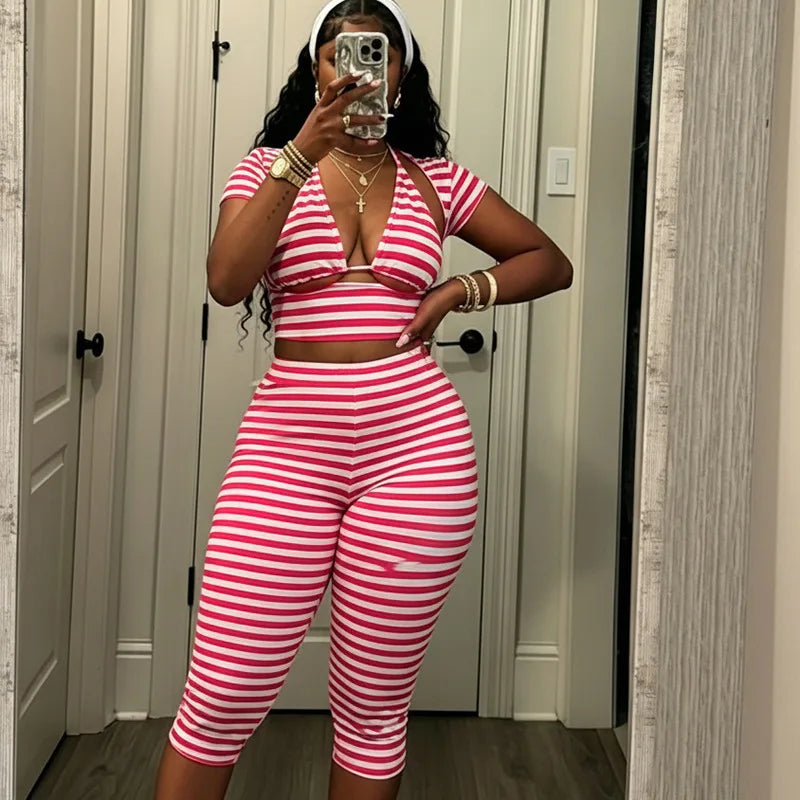 Norly Capri Pants Set
