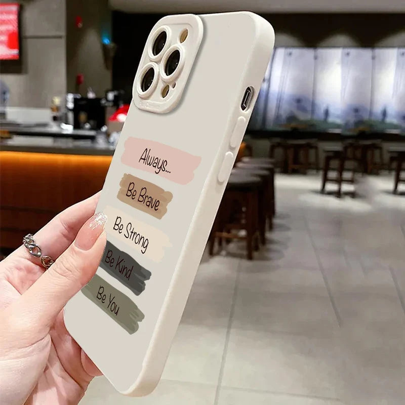 Inspirational Quote iPhone Case