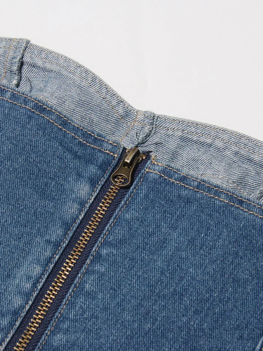 Nana High Waist Jeans Set