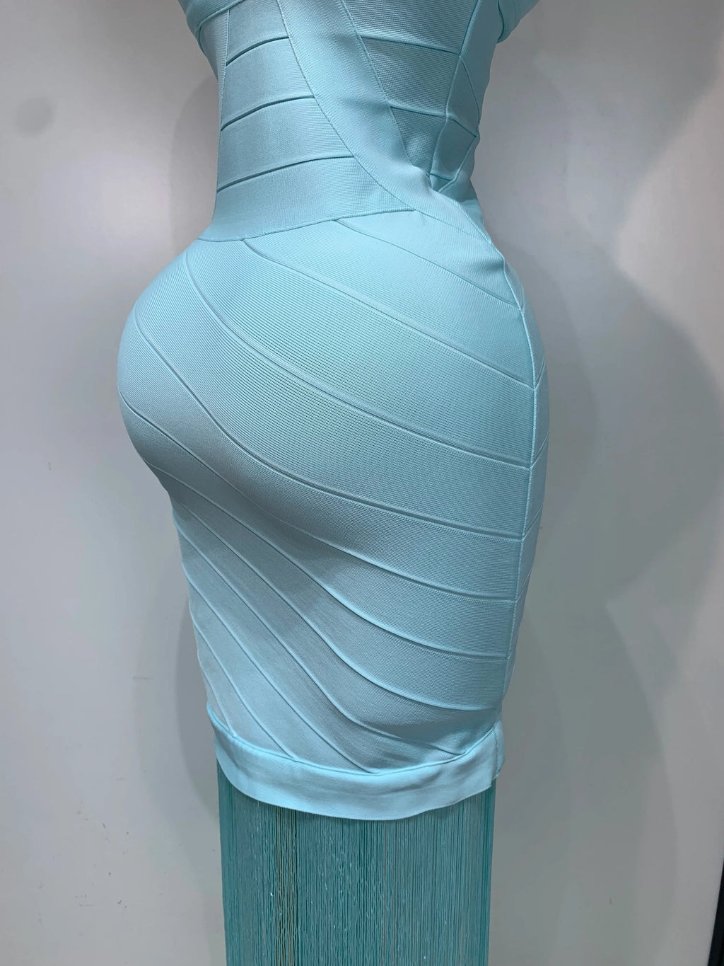 Lauren Tassel Bandage Maxi Dress