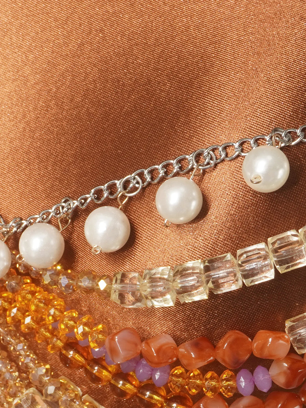 Beaded Pearl Bralette Top