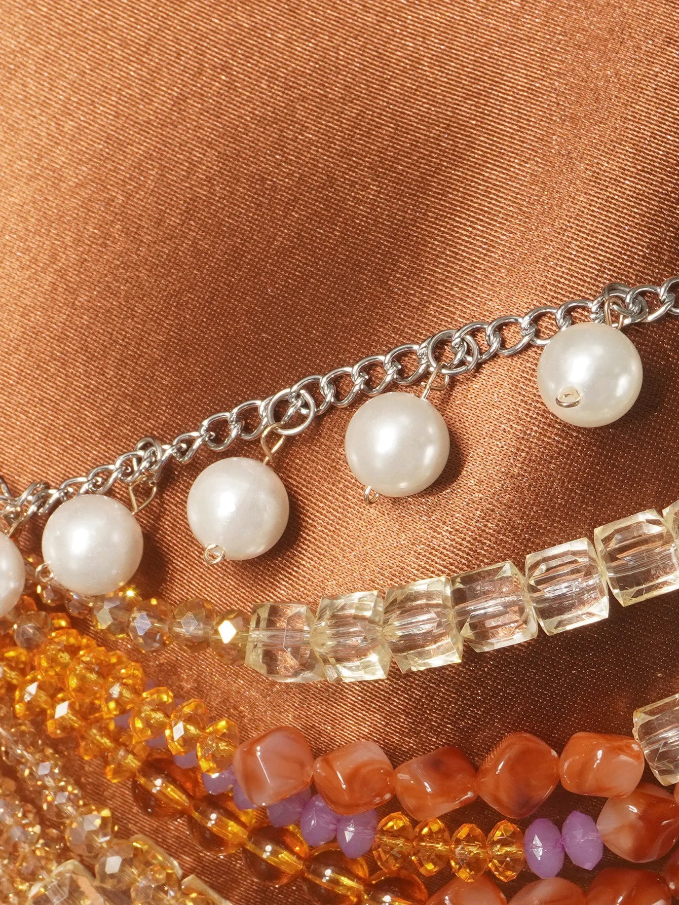 Beaded Pearl Bralette Top