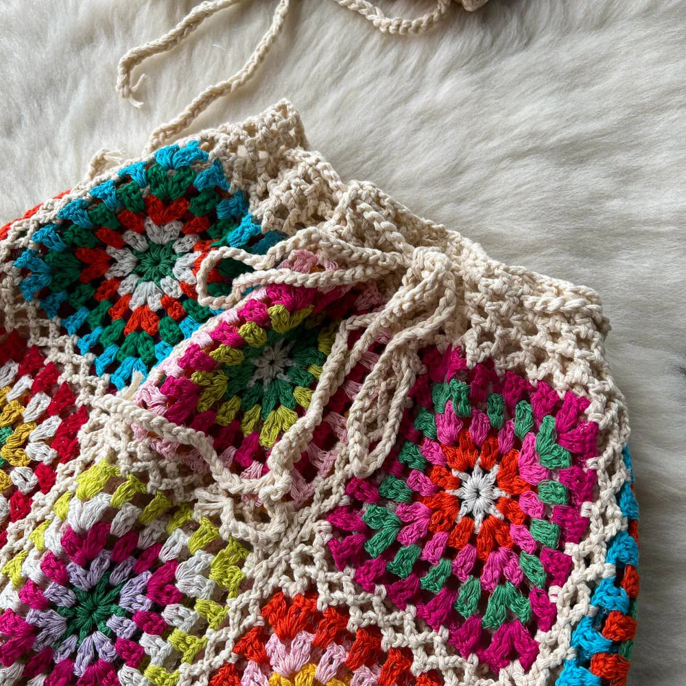 Geelee Crochet Pants Set