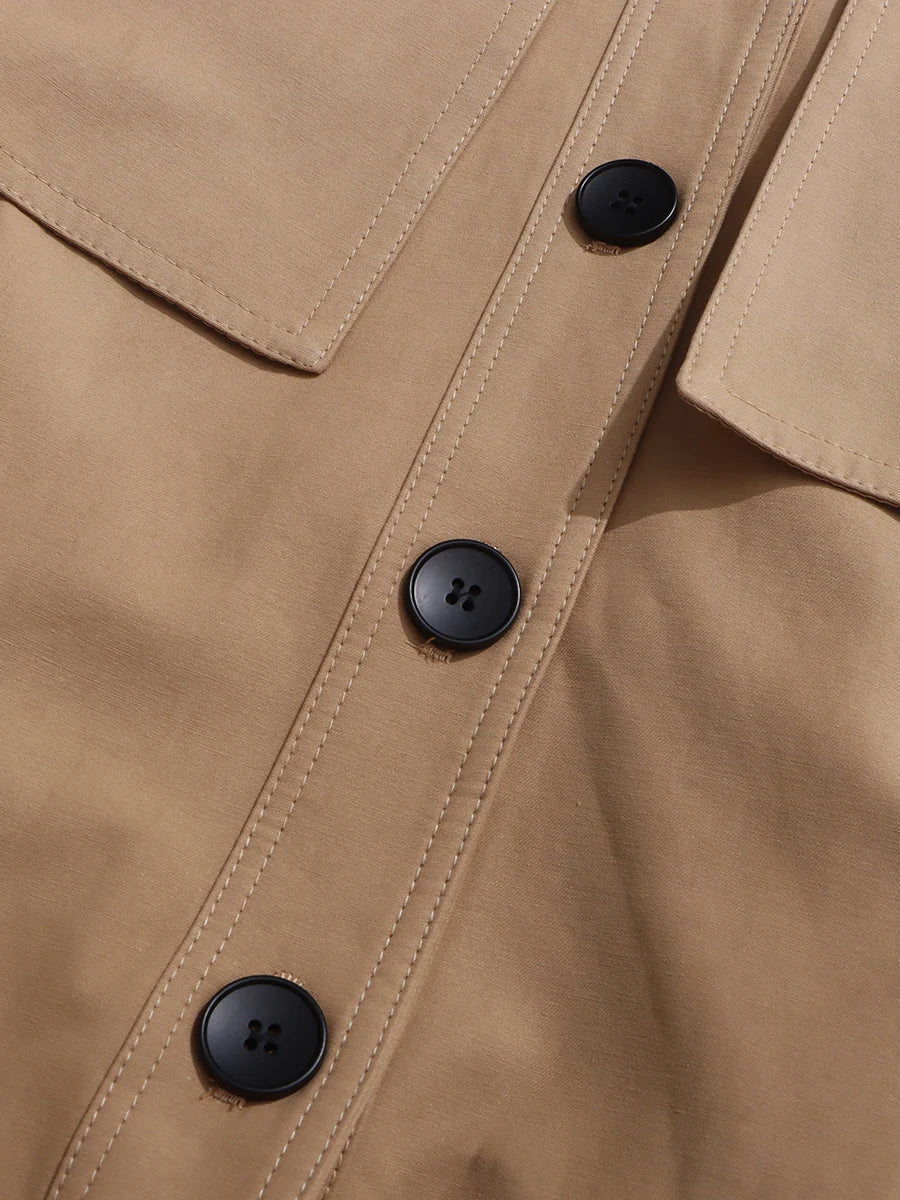 Bowknot Trench Coat