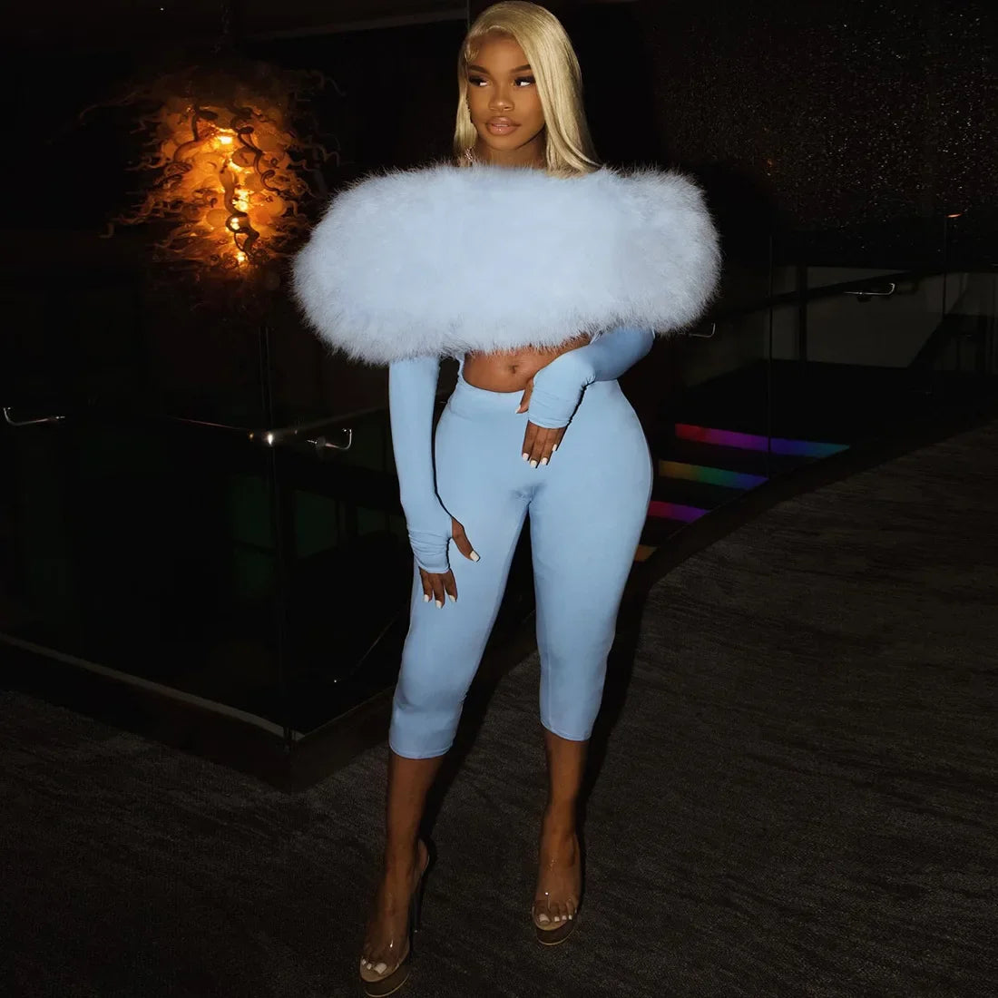 Fur Fantasy Jumpsuit