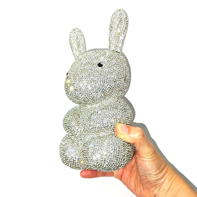 Bunny Diamond Clutch Bag