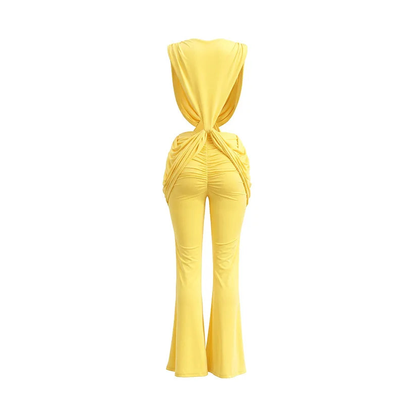 Clara Ruched Jumpsuit