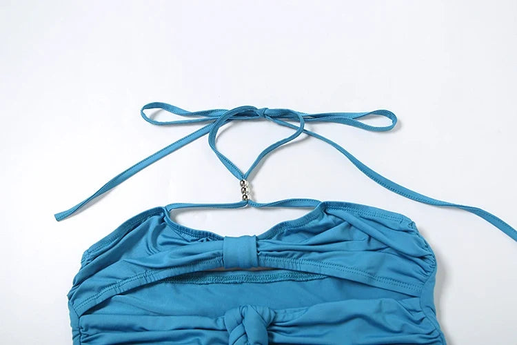 Lucy Ruched Skirt Set