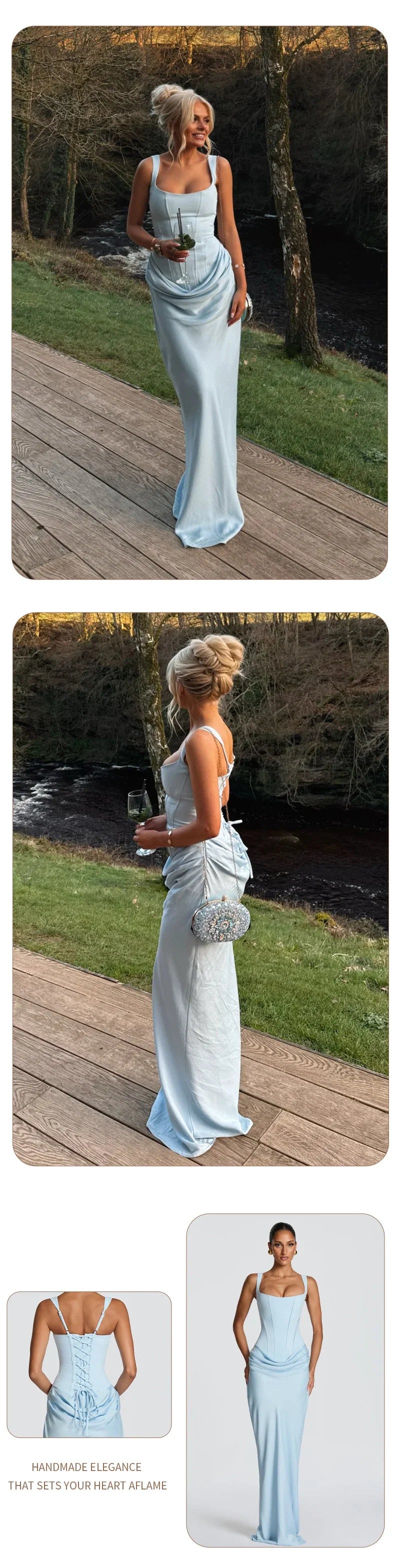Ariana Corset Maxi Dress