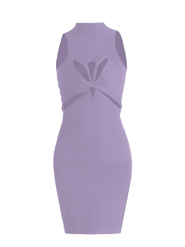 Dearra Knit Mini Dress