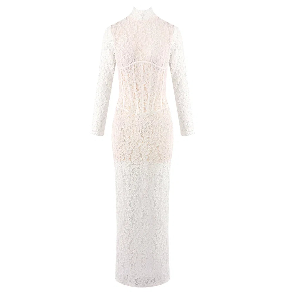 Eleeza Corset Maxi Dress