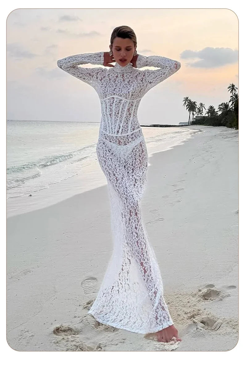 Eleeza Corset Maxi Dress