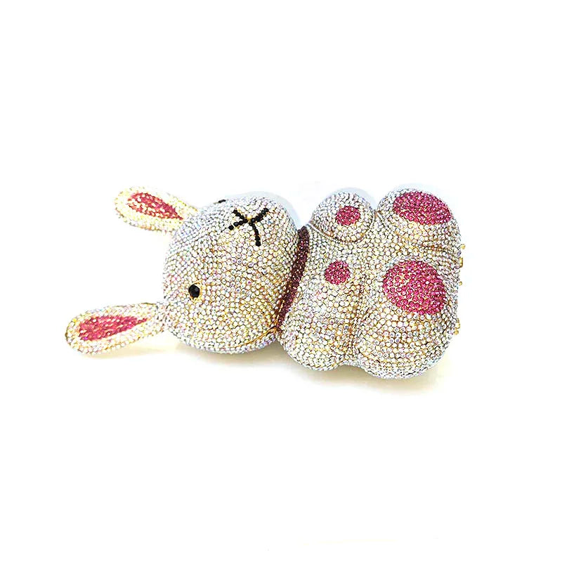 Bunny Diamond Clutch Bag