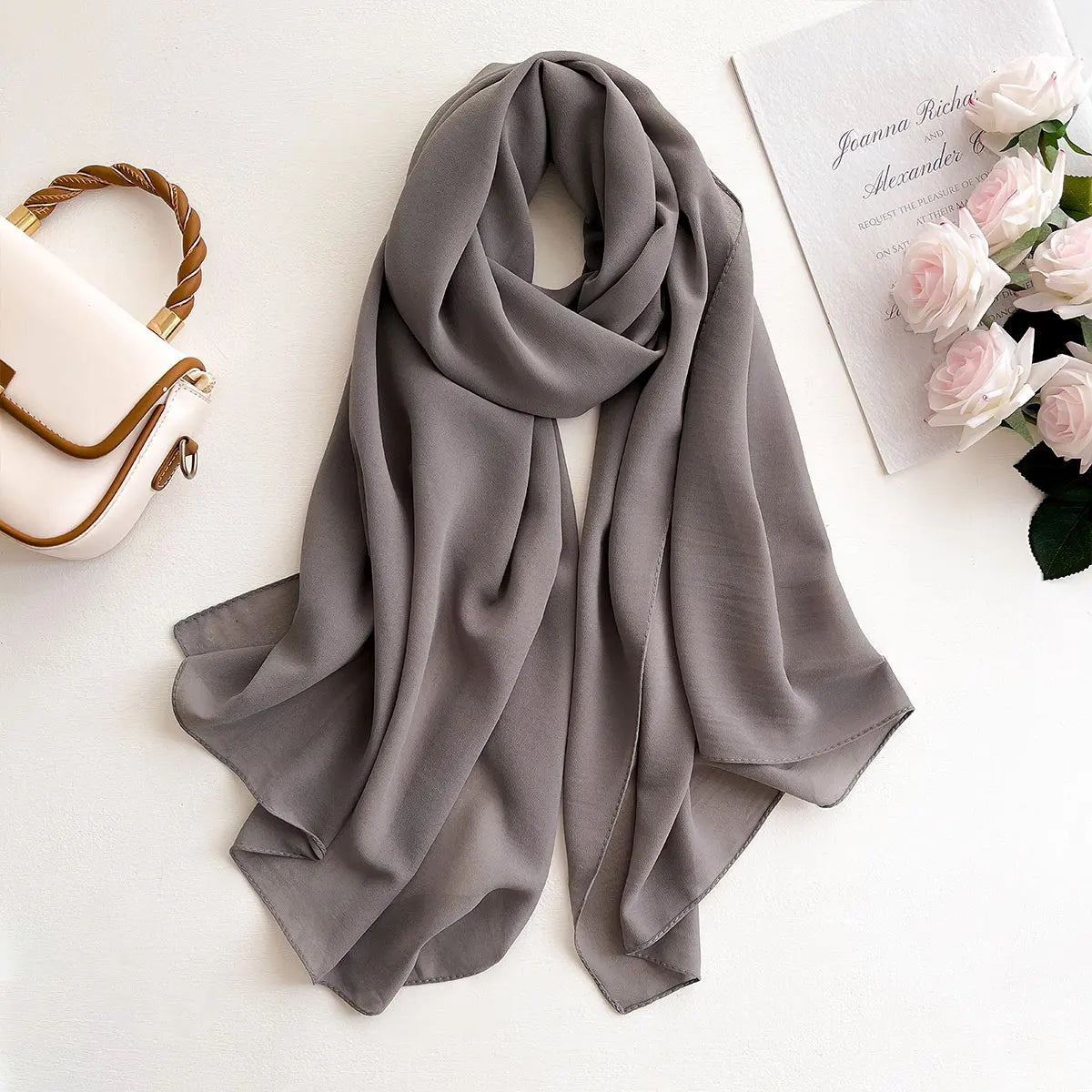 Modest Chiffon Scarf