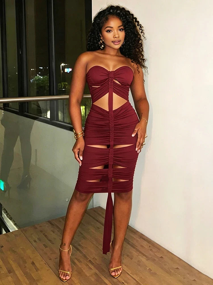 Charlotte Ruched Dress