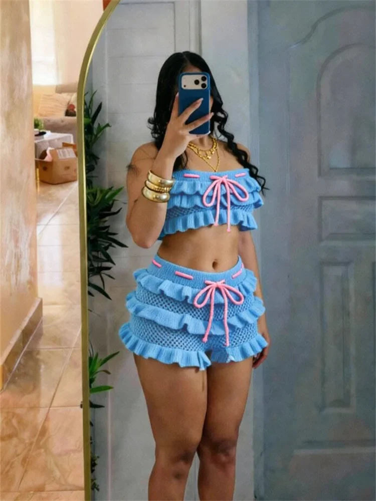 Aria Knit Short Set