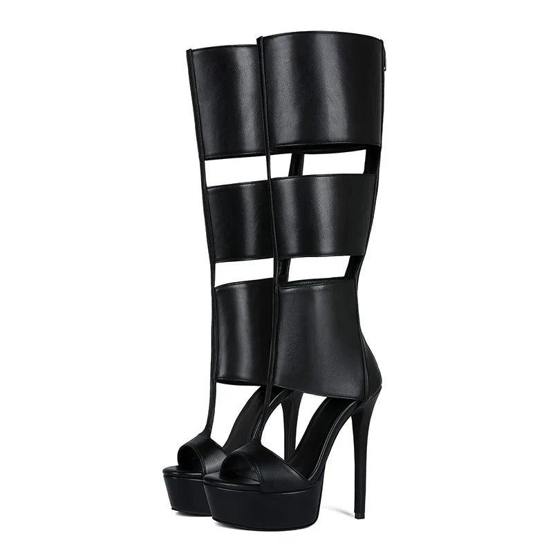Icon Platform High Heel Boots