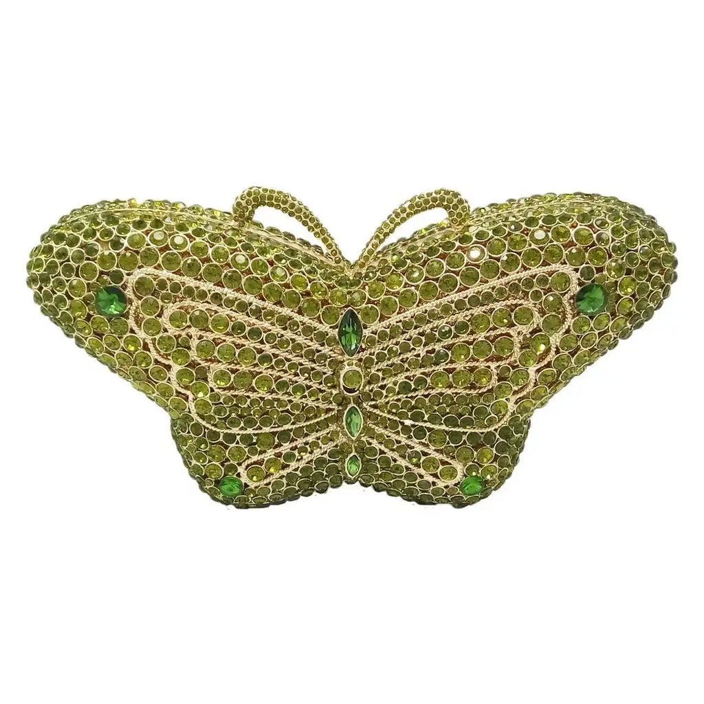 Luxury Butterfly Rhinestone Bag