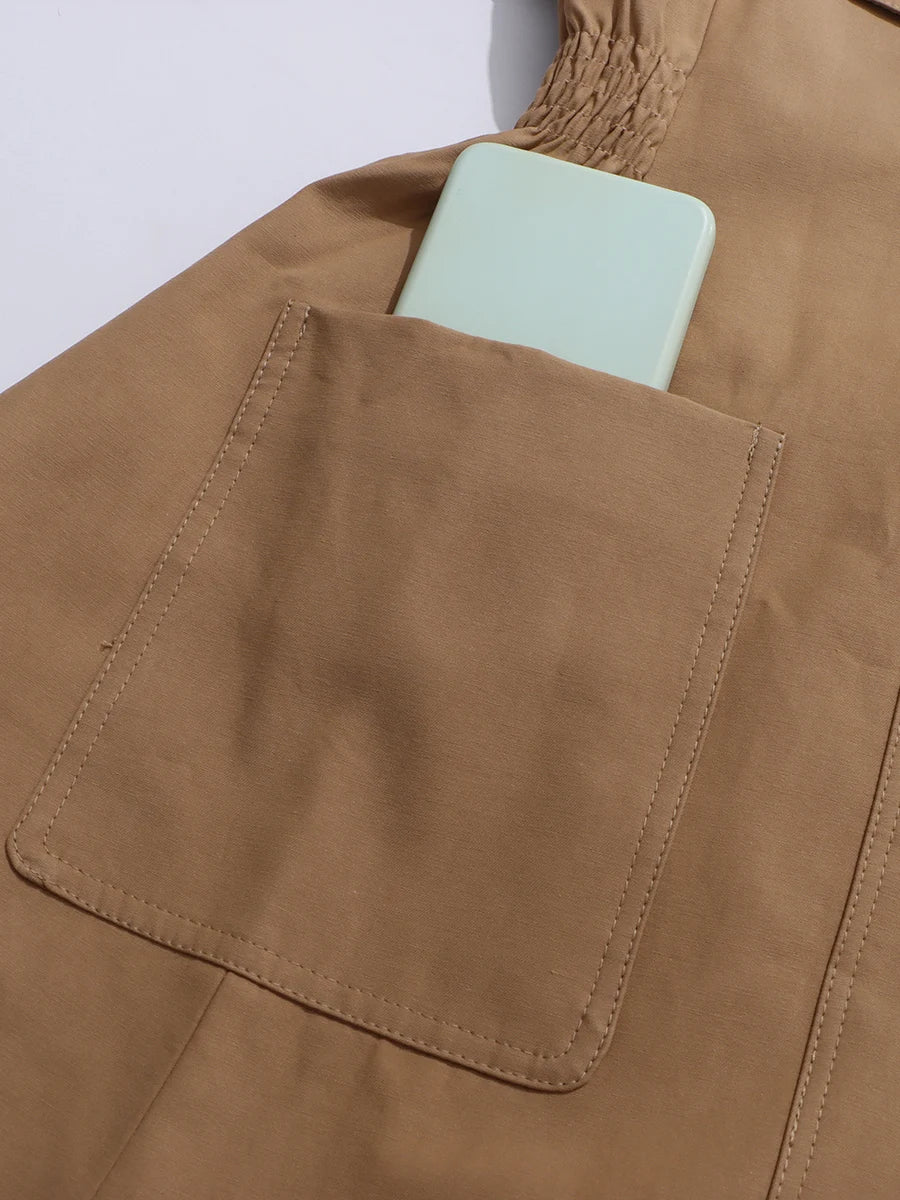 Bowknot Trench Coat