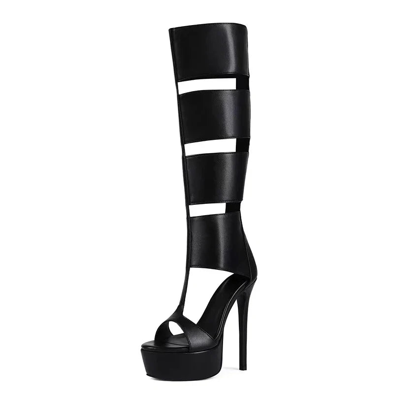 Icon Platform High Heel Boots