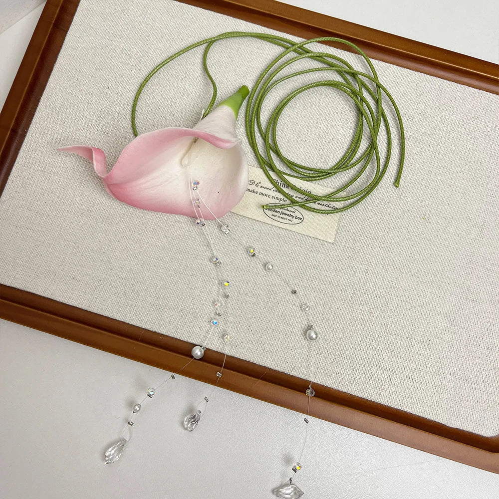 Floral Choker Necklace