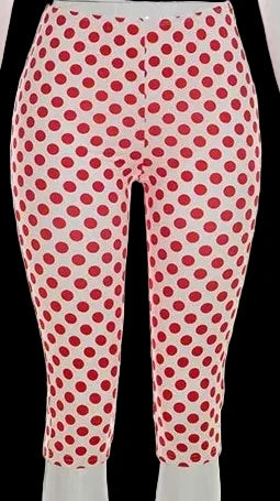 Miriam Polka Dot Capri Set