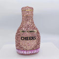 Cheers Crystal Clutch Purse