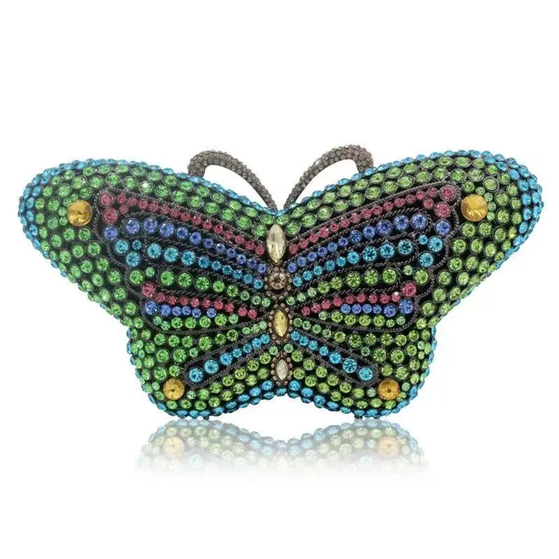 Luxury Butterfly Rhinestone Bag