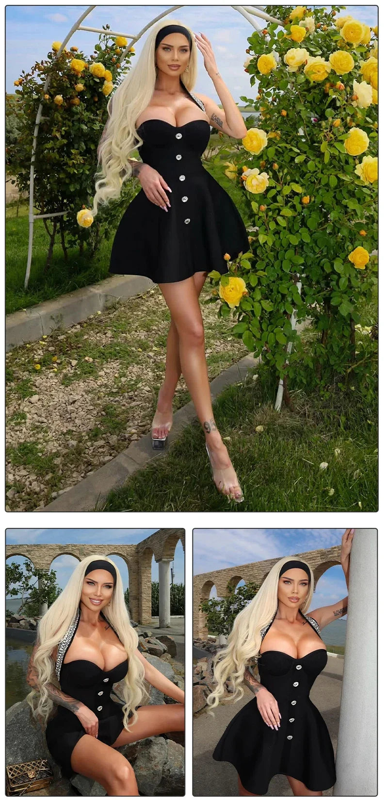 Abigail Luxury Bandage Dress