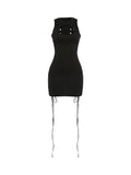 Back Lace Mini Dress