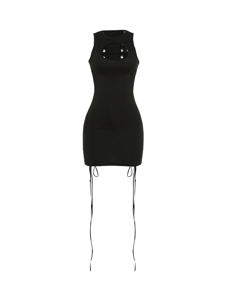 Back Lace Mini Dress