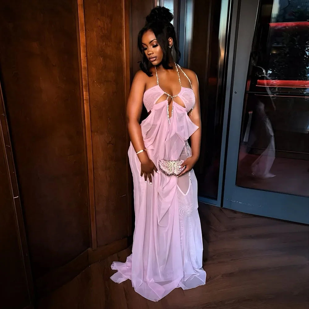 Jasmine Chiffon Maxi Dress