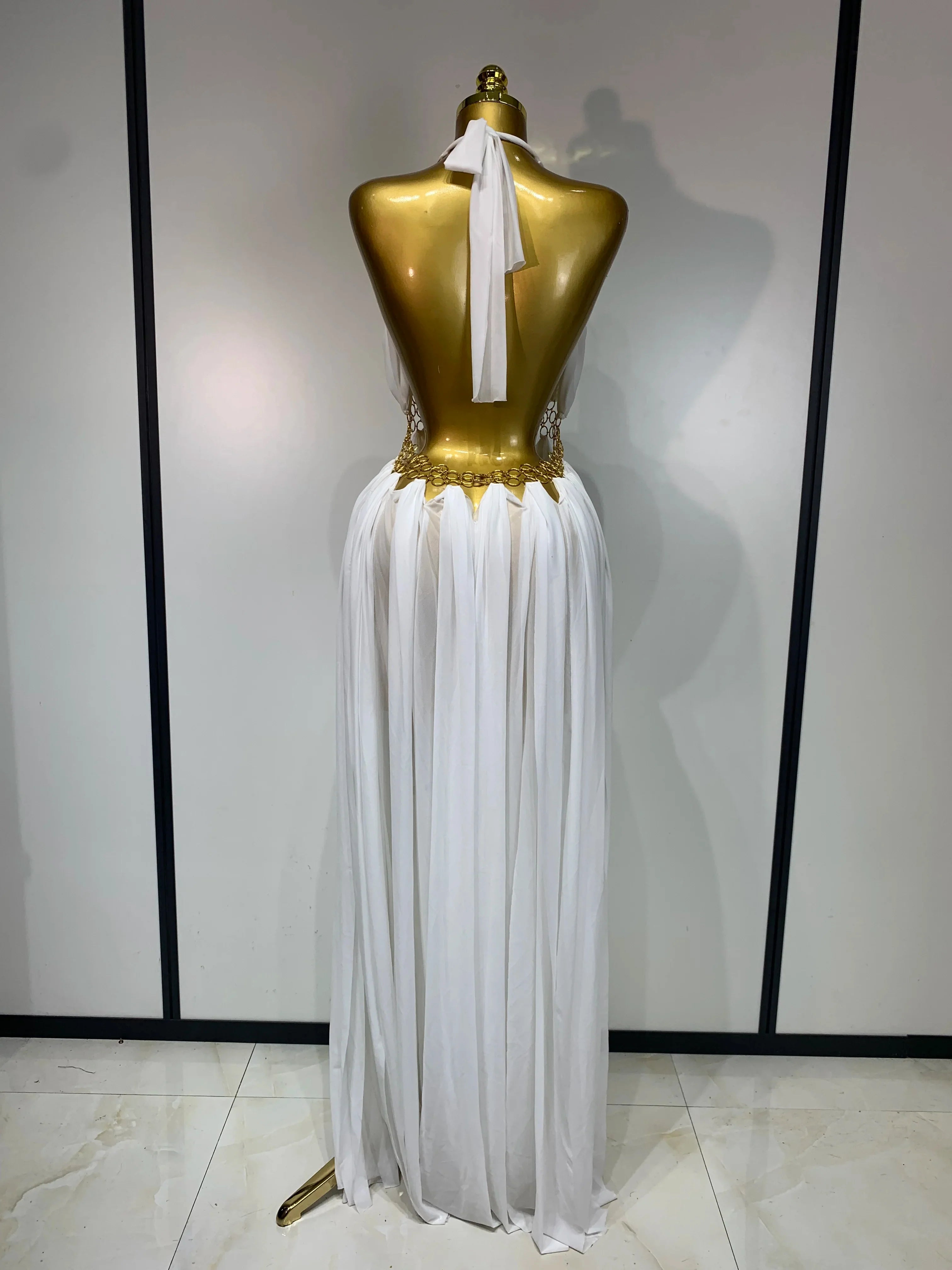 Celena Backless Maxi Dress