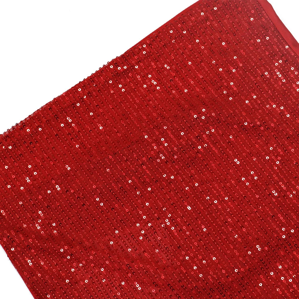 Hooded Headscarf Sequined Maxi Dress