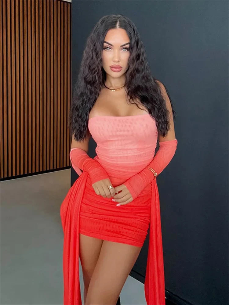Daisy Ruched Bodycon Dress