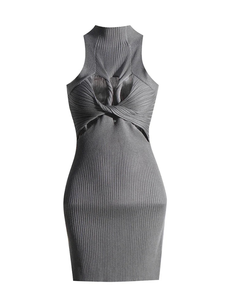 Dearra Knit Mini Dress