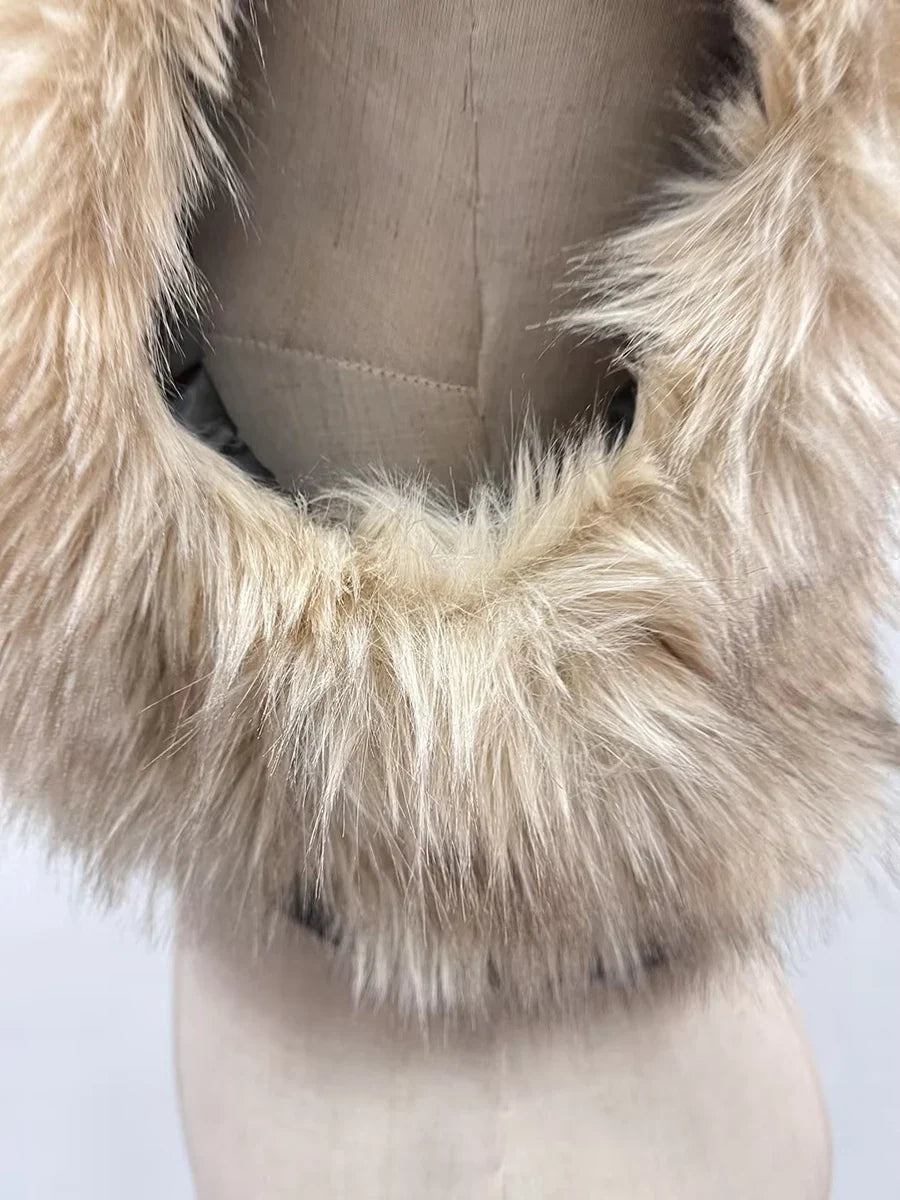 Fur Luxurious Crop Vest