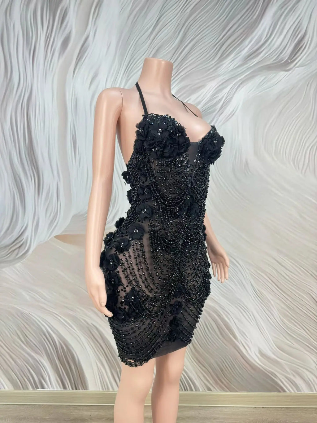Bloom Pearl Mini Dress