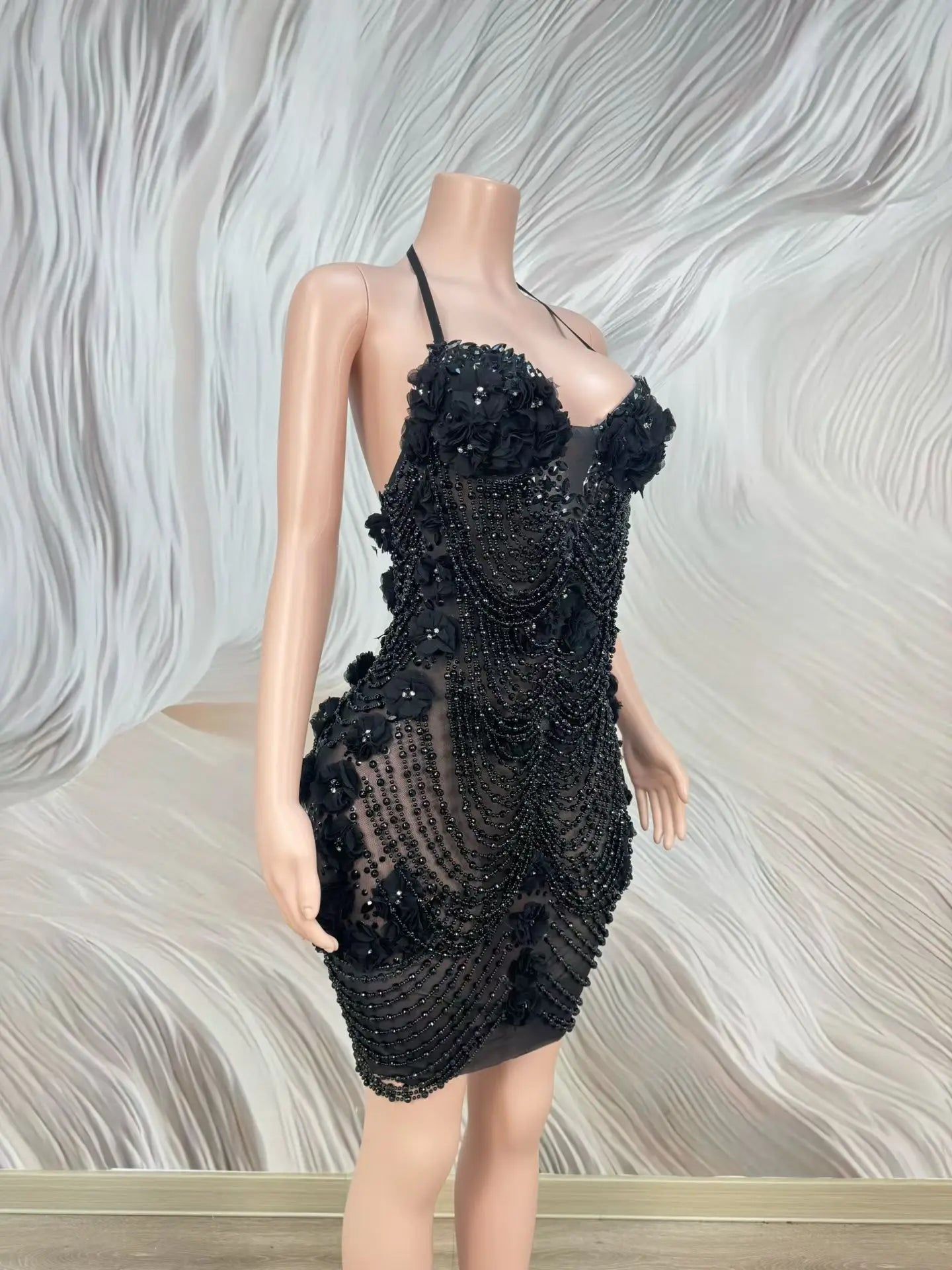 Bloom Pearl Mini Dress