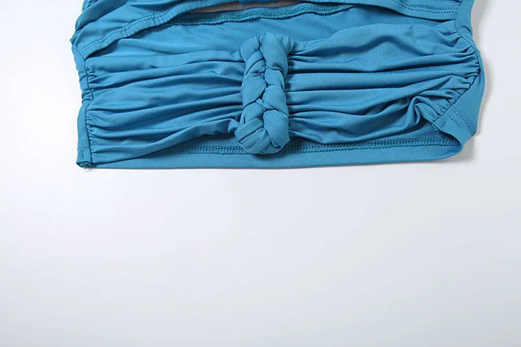 Lucy Ruched Skirt Set